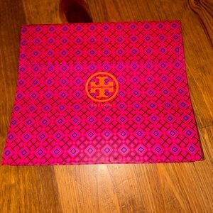 Tory Burch Geometric Pink and Orange Bag
